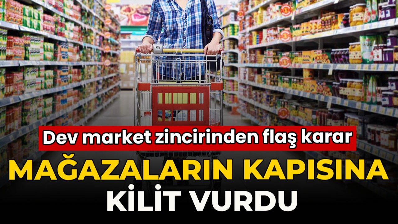 Ünlü market zinciri Grocery Outlet 12 mağazasını kapattı