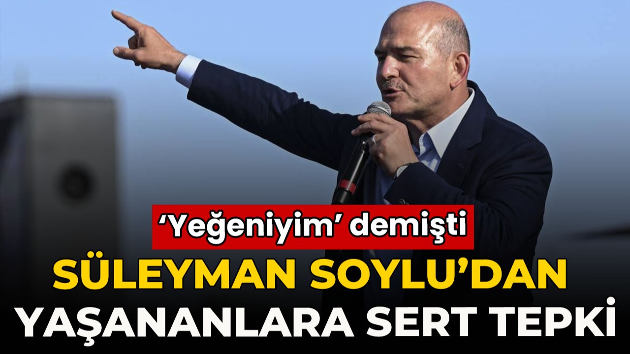 Süleyman Soylu’dan yaşananlara sert tepki! ‘Soylu’nun yeğeniyim’ demişti
