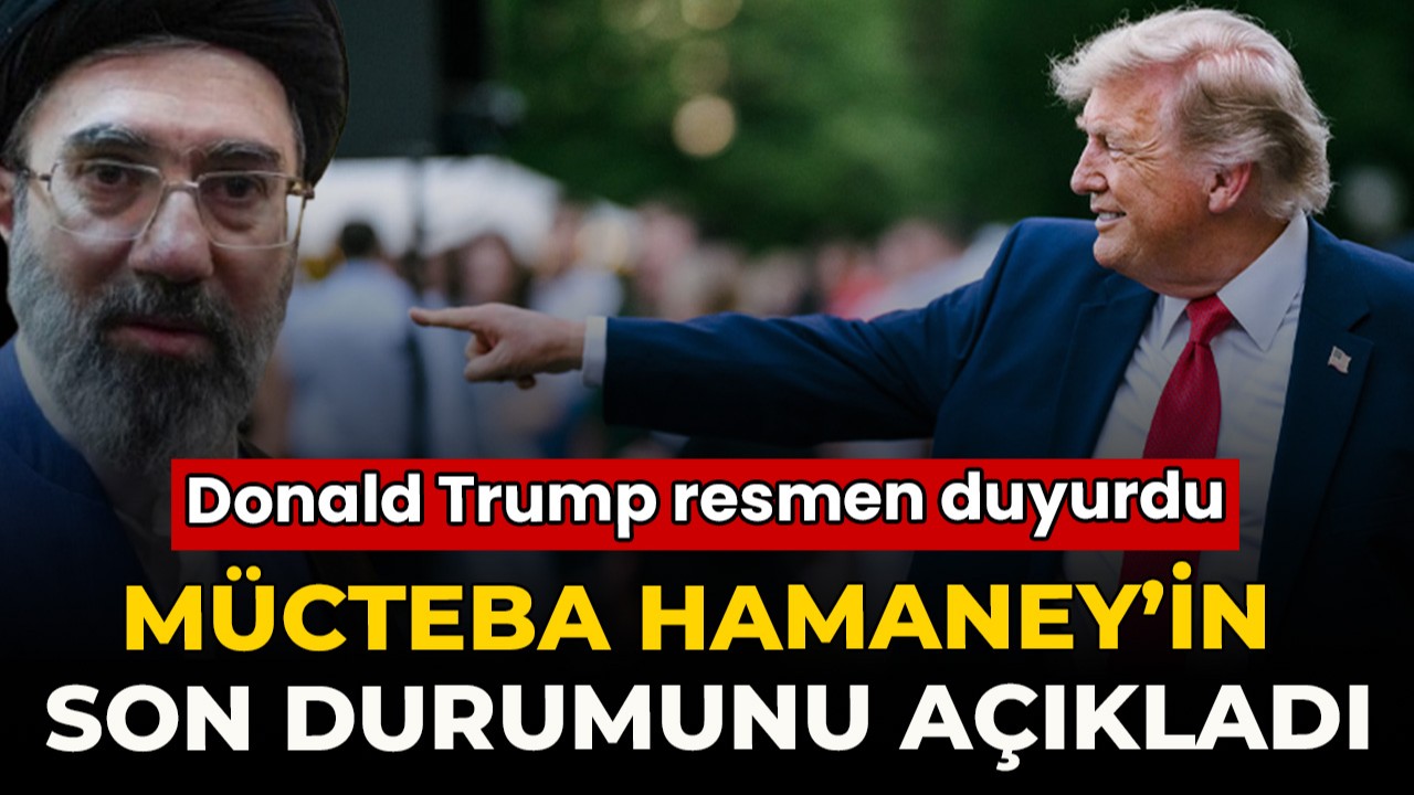 Donald Trump, Mücteba Hamaney’in son durumunu açıkladı! ‘Öldüğünü düşünmüyorum ama...’