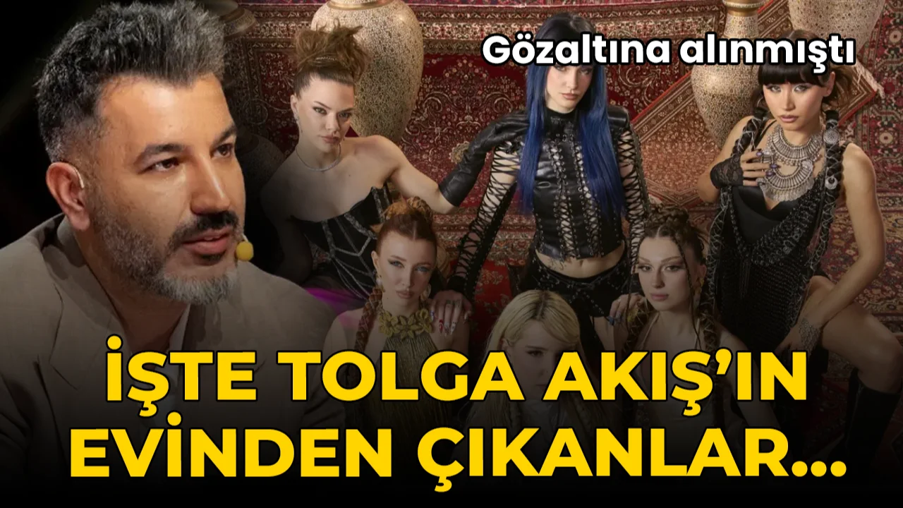 Gözaltına alınmıştı: İşte Tolga Akış'ın evinden çıkanlar...