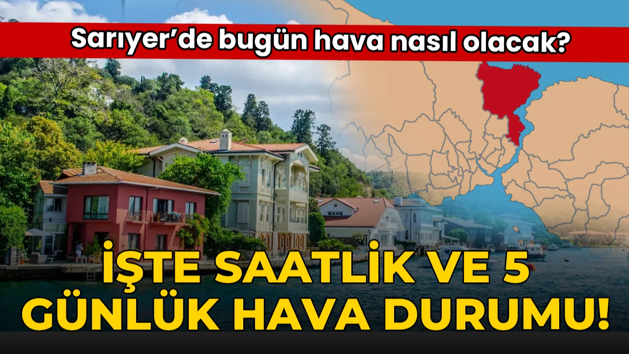 Sarıyer’de Bugün Hava Nasıl Olacak? 31 Ağustos Hava Durumu Tahmini ve Detaylar