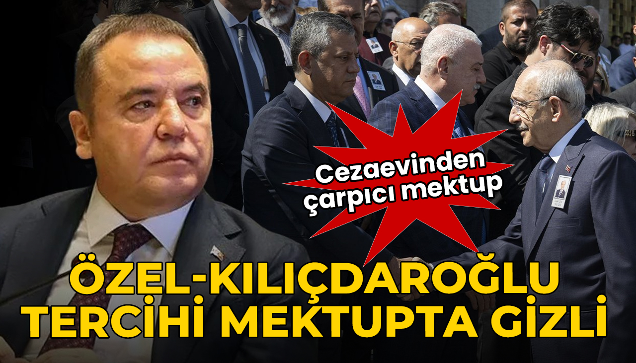 Muhittin Böcek’in mektubunda Özgür Özel için başka Kılıçdaroğlu için başka sözler