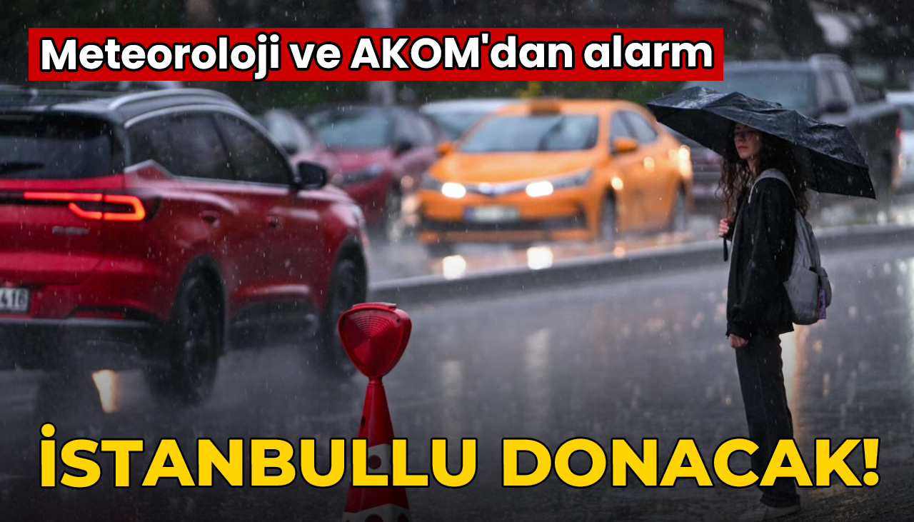 İstanbul için alarm! Sıcaklıklar dibe vuruyor, yağış geliyor