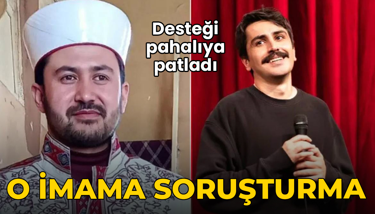 Deniz Göktaş'a destek pahalıya patladı: İmama soruşturma açıldı