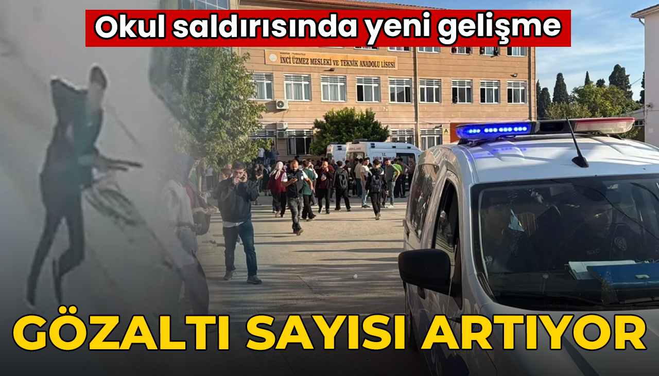 Manisa'daki saldırıda okul saldırısında gözaltı sayısı 9'a çıktı
