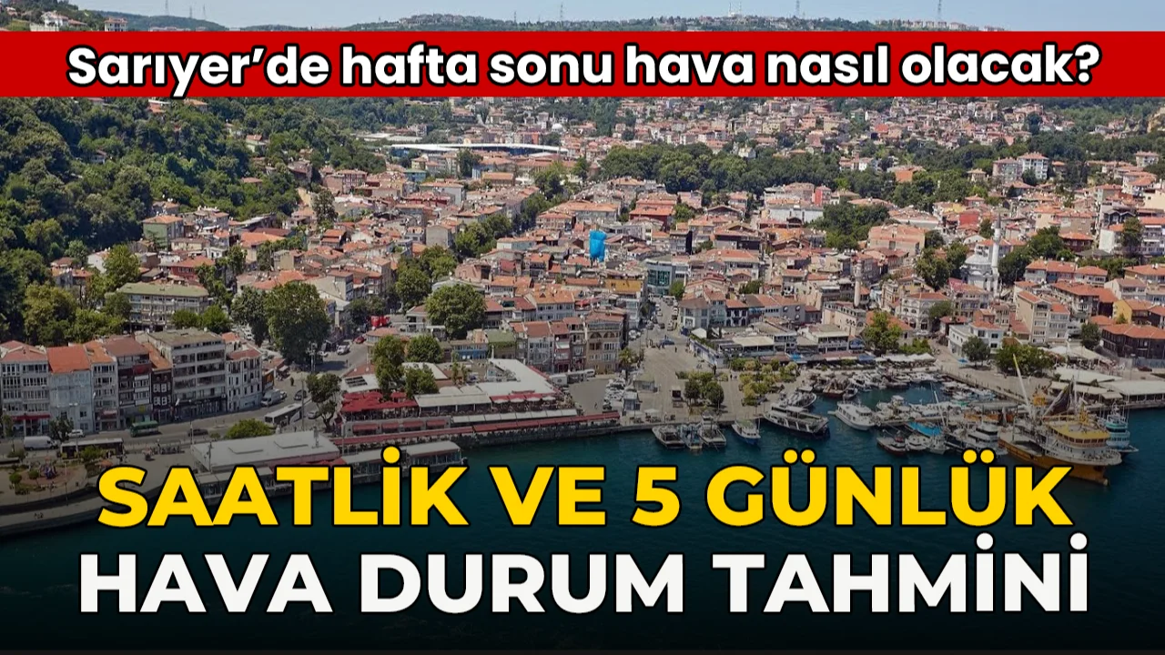 Sarıyer’de Bugün Hava Nasıl Olacak? 26 Eylül Hava Durumu Tahmini ve Detaylar