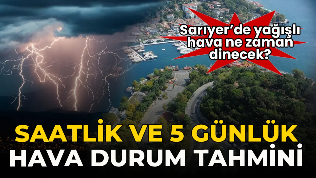 Sarıyer’de Bugün Hava Nasıl Olacak? 28 Eylül Hava Durumu Tahmini ve Detaylar