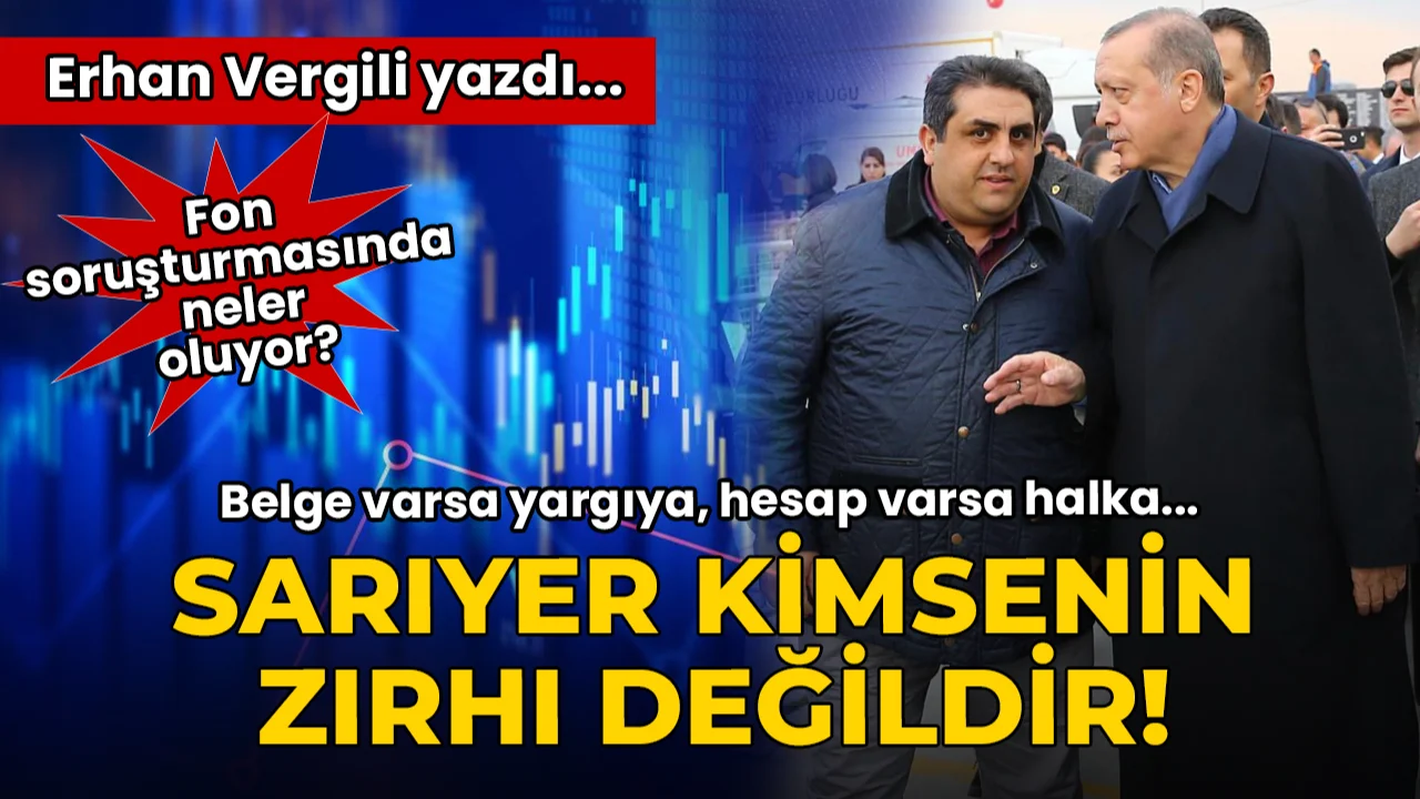 Sarıyer Kimsenin Zırhı Değildir! Belge Varsa Yargıya...