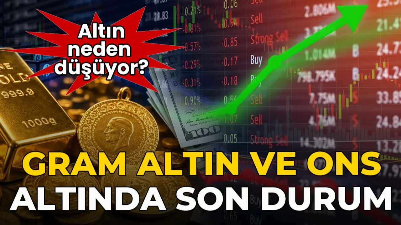 Altın neden düşüyor? Gram ve ons altında son durum...