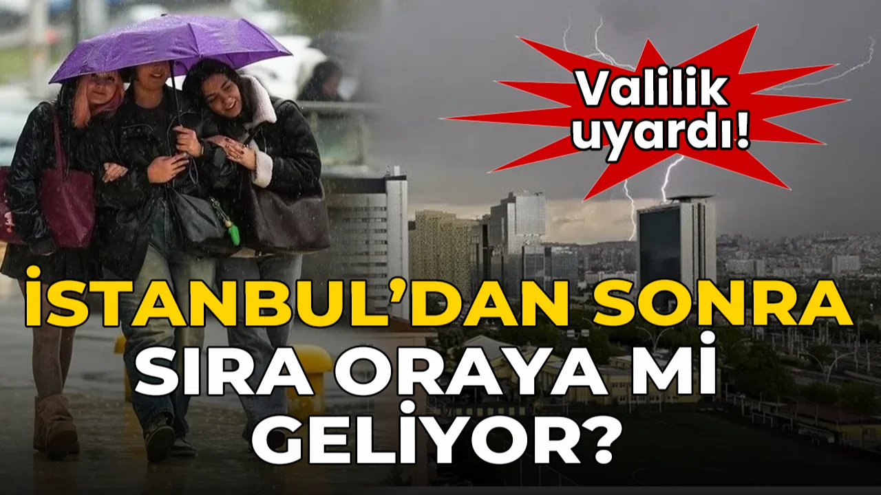 Valilik uyardı: İstanbul'dan sonra sıra oraya mı geliyor?