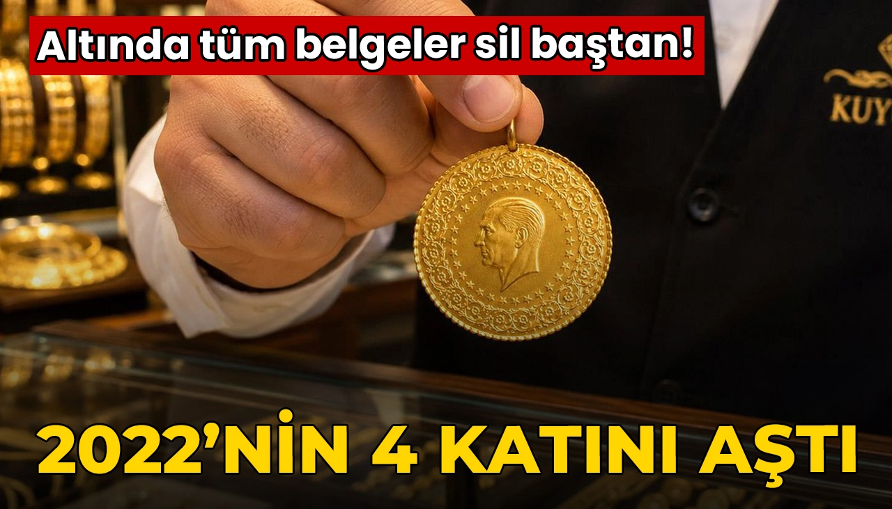 Altında tüm dengeler değişti: 2022'nin 4 katını aştı
