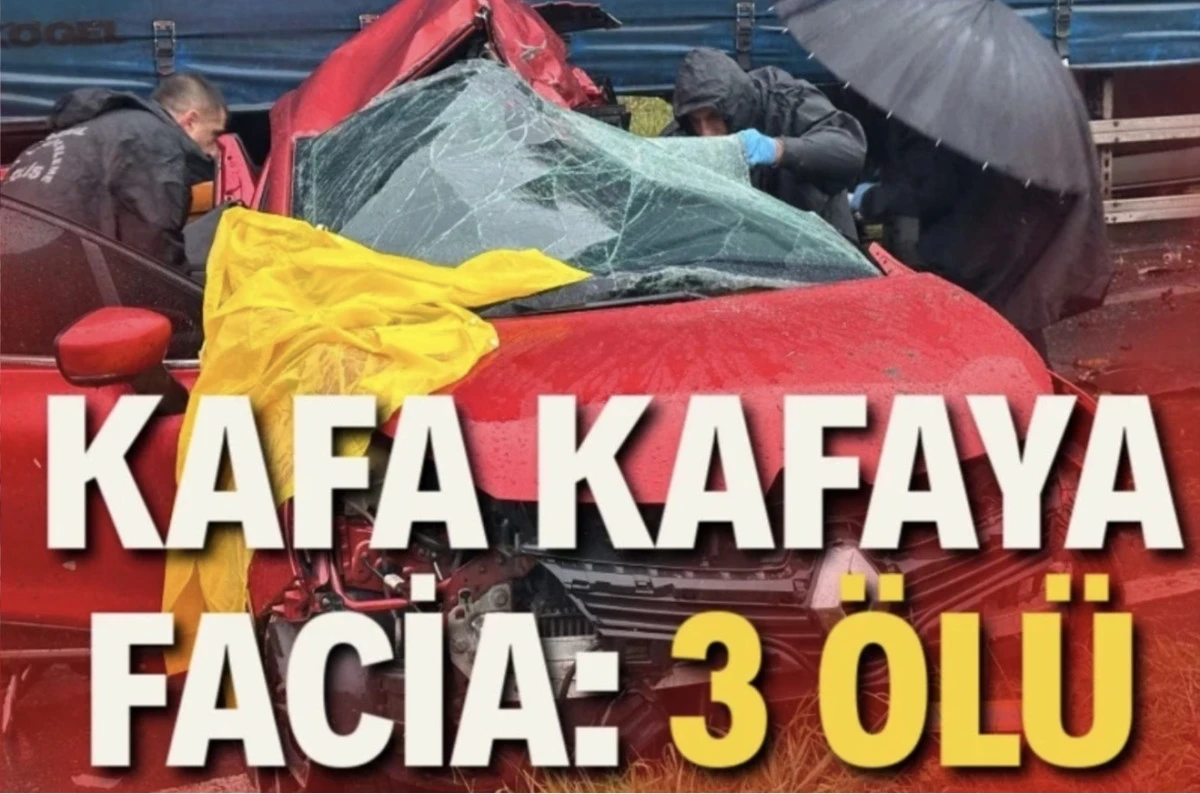 Rize’de kaza! 3 ölü | Tır, otomobil ile kafa kafaya çarpıştı!
