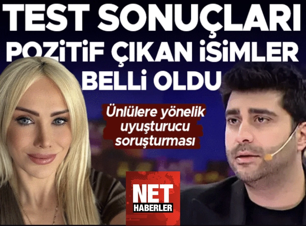 Ünlülere Uyuşturucu Operasyonu: Doğukan Güngör’ün Testi Pozitif Çıktı, İşte Tam Liste!