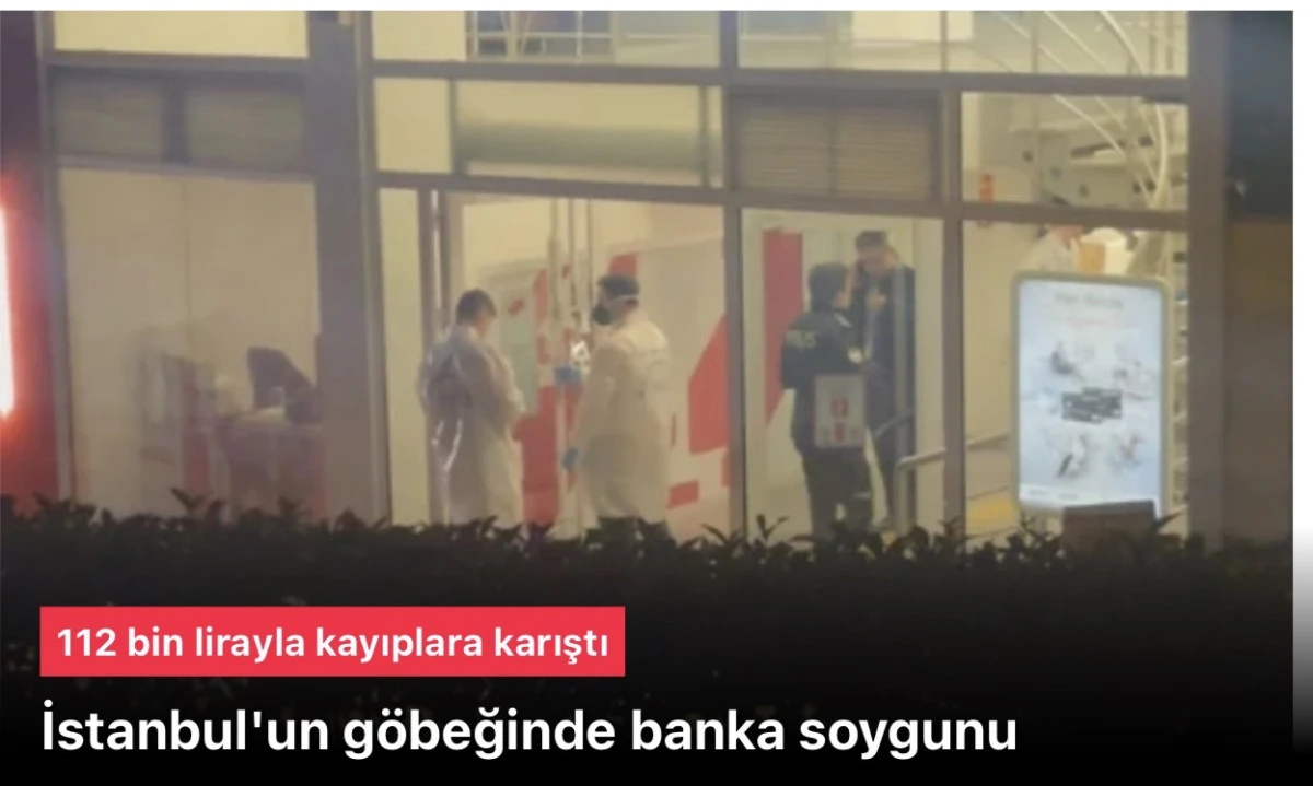 Eminönü’nde Şok Banka Soygunu: Şüpheli 112 Bin Lira Çalıp Kaçtı! Polis Peşinde