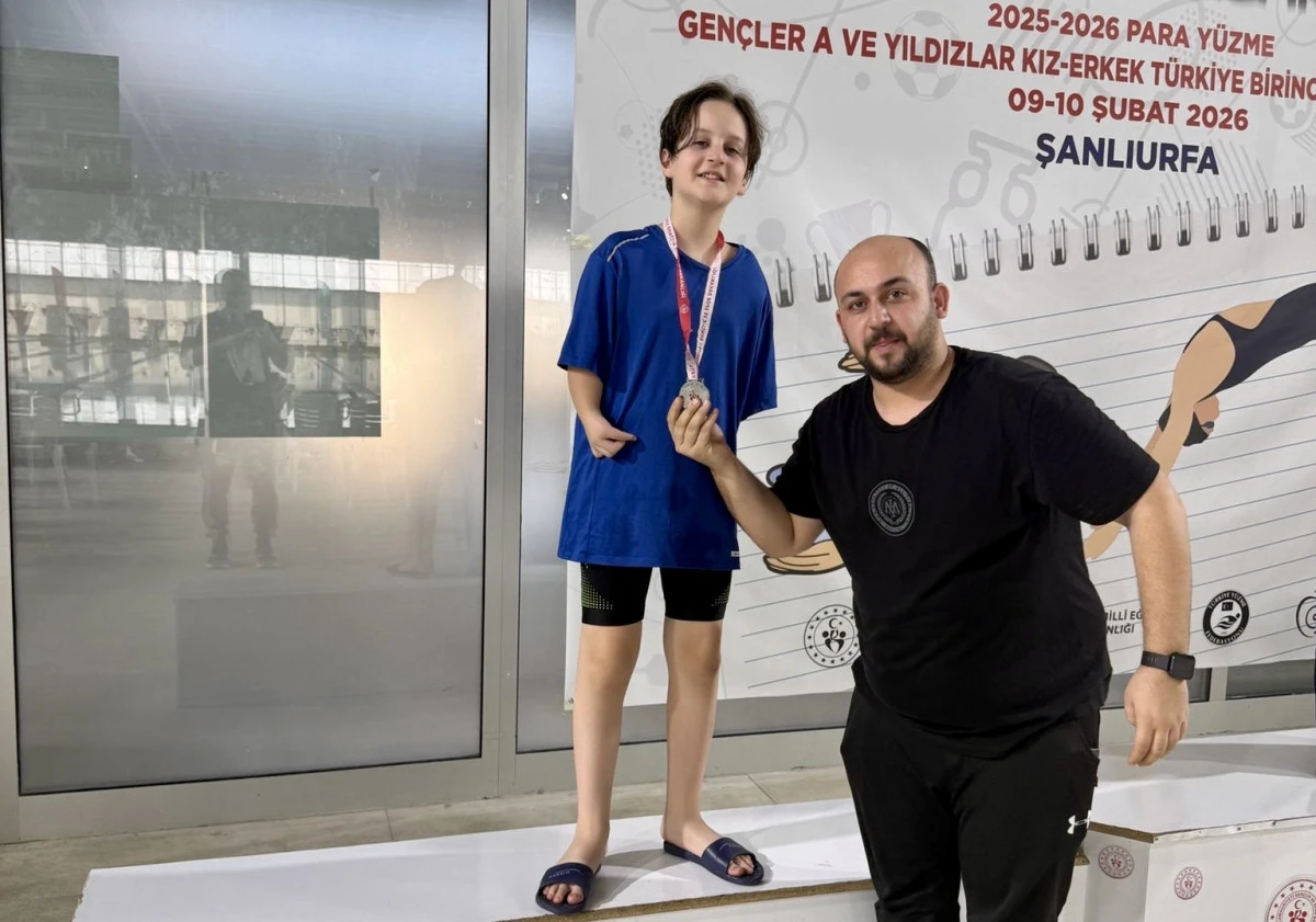Selim Taş, Şanlıurfa Paralimpik Yüzme Turnuvası Türkiye İkincisi
