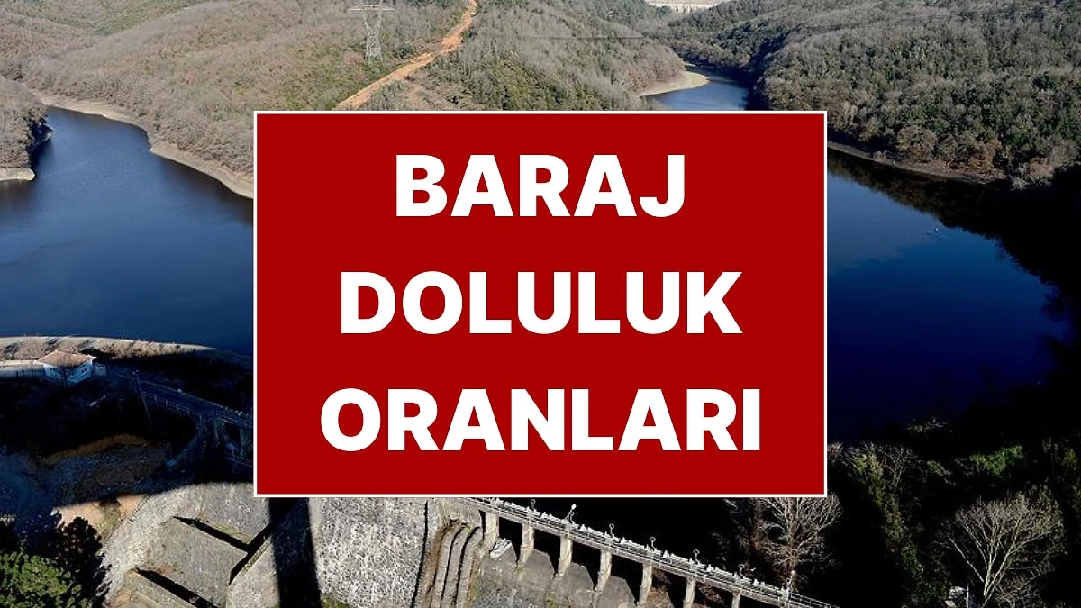 Türkiye Baraj Doluluk Oranları ve Güncel Hava Durumu (22 Mart 2026 Pazar)
