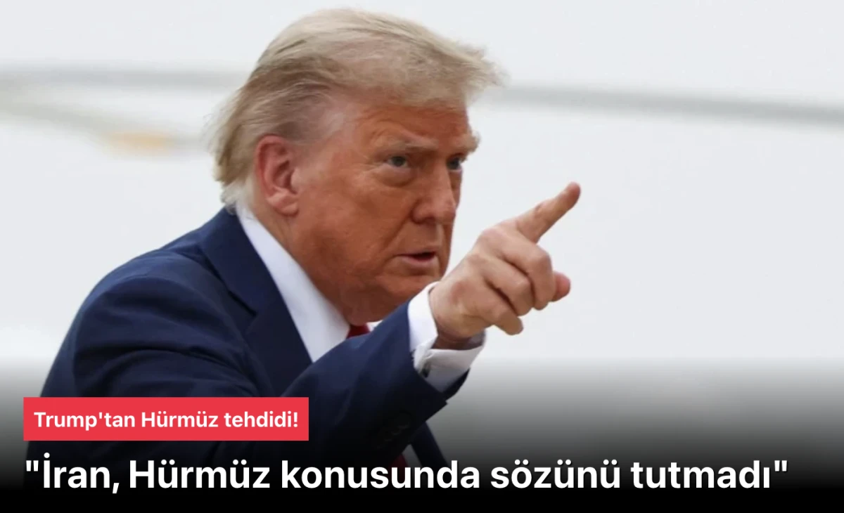 Trump: İranlıların Hürmüz Boğazı’na Döşediği Mayınları İmha Etmeye Başlıyoruz – Abluka ve Nükleer Gerilim Zirvede!