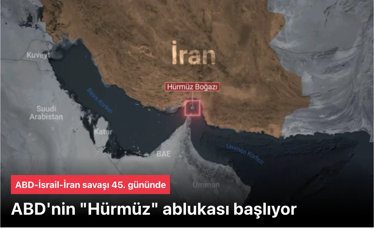 ABD Ordusu İran Limanlarına Deniz Ablukası Başlatıyor! Hürmüz Boğazı’nda Gerilim Zirve Yaptı