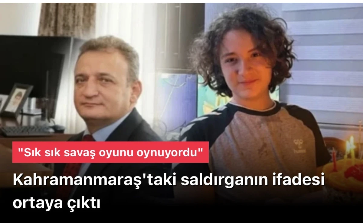 Kahramanmaraş Okul Saldırısında Saldırganın Babasının İfadesi Ortaya Çıktı! “Silahlar Bana Ait, Oğlum Sandıkları Nasıl Açtı Bilmiyorum”