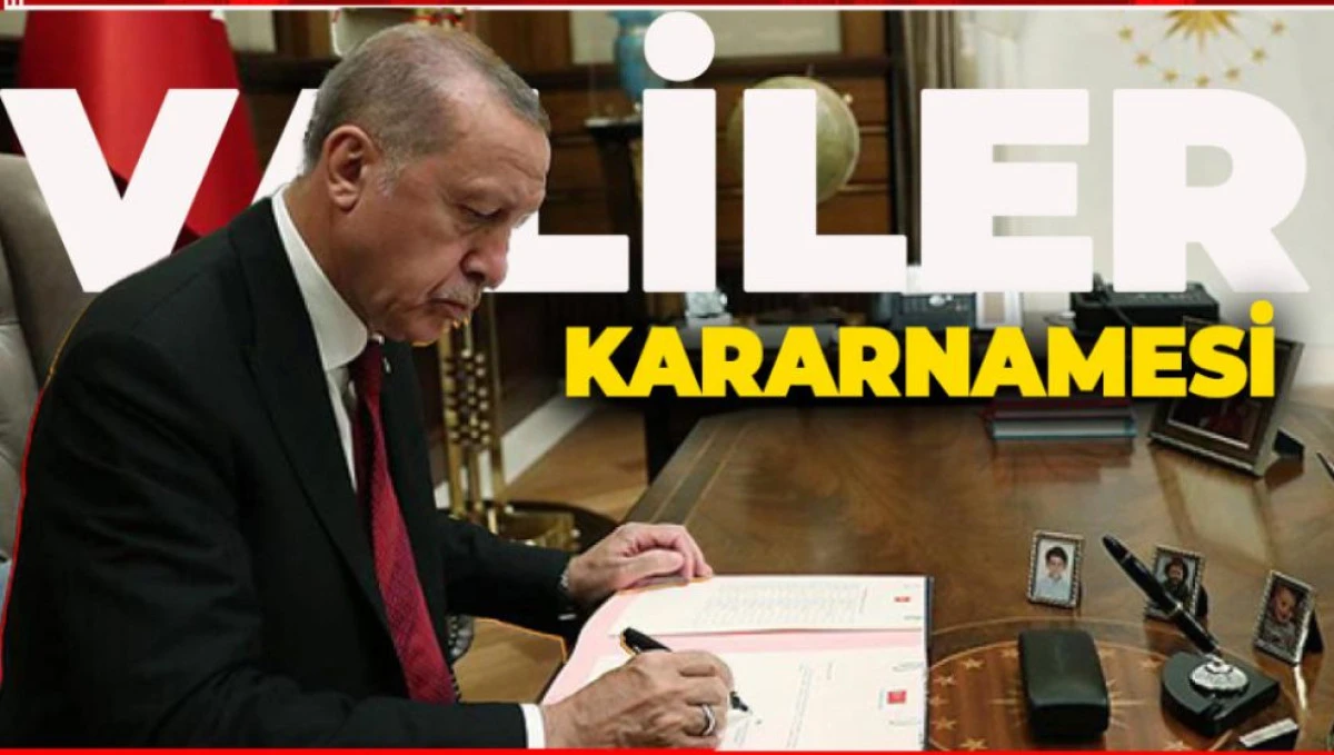 2026 Valiler, Kaymakamlar ve Emniyet Müdürleri Kararnamesi Haziran'da!