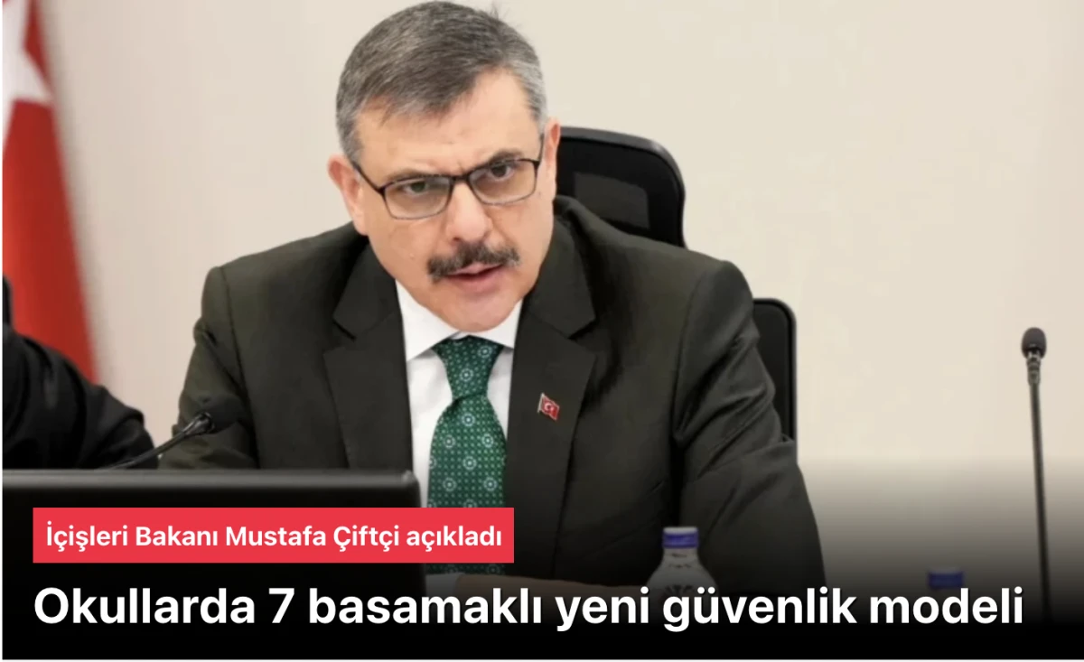 Okullarda yeni sistem: 7 basamaklı güvenlik modeli açıklandı