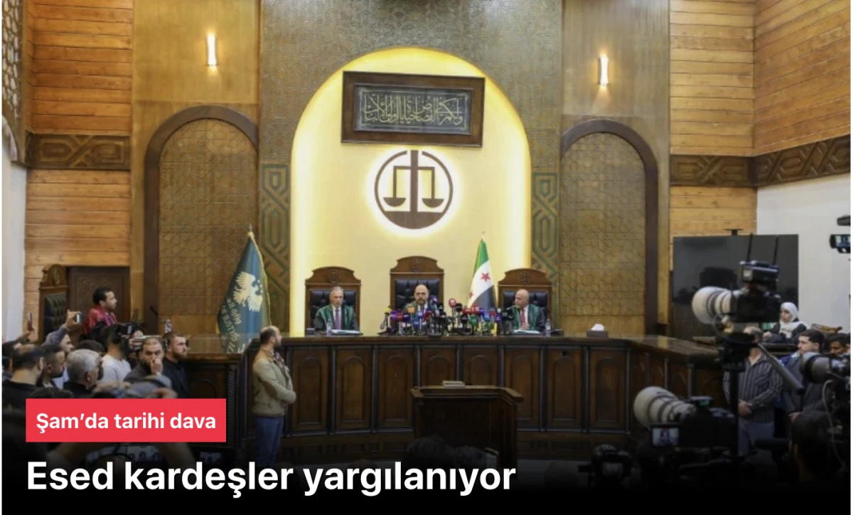 Suriye’de Esed ve kardeşi Mahir hakkında gıyabi yargılama