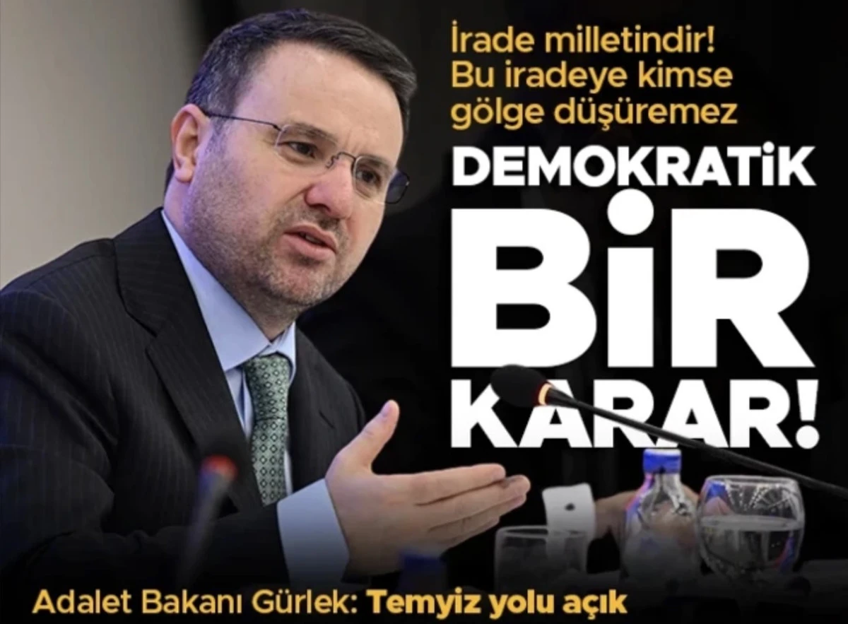 Adalet Bakanı Akın Gürlek’ten CHP Mutlak Butlan Kararına Sert Açıklama!
