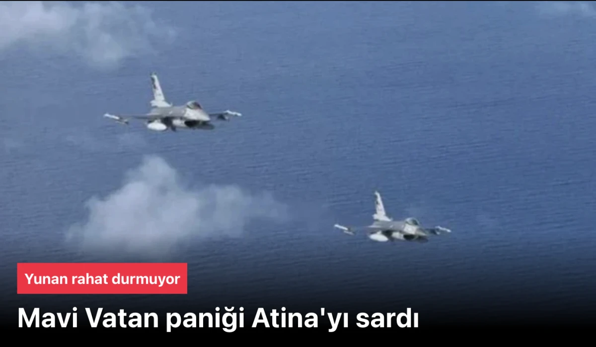 Mavi Vatan paniği Atina'yı korkuttu! İt dalaşı yaşandı! 'NATO öncesinde gerginlik istiyorlar'