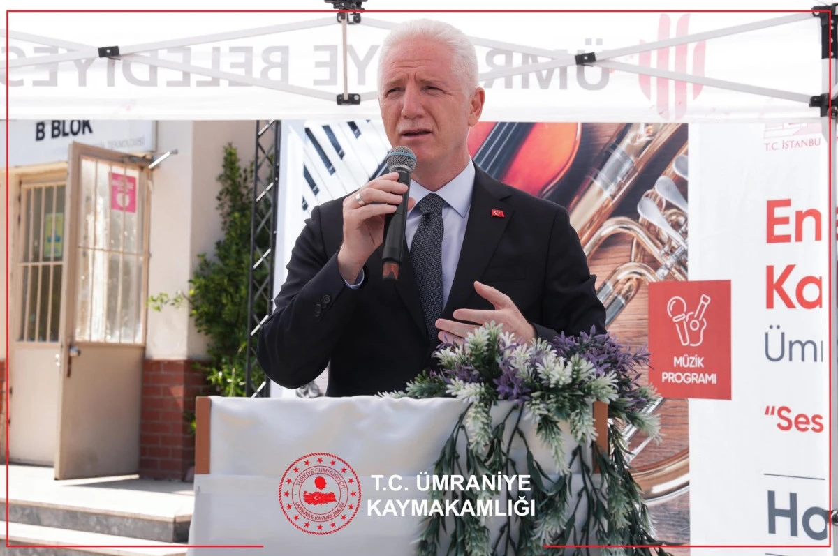 Ümraniye’de “Enstrümansız Okul Kalmasın” Projesi Bahar Şenliği Düzenlendi