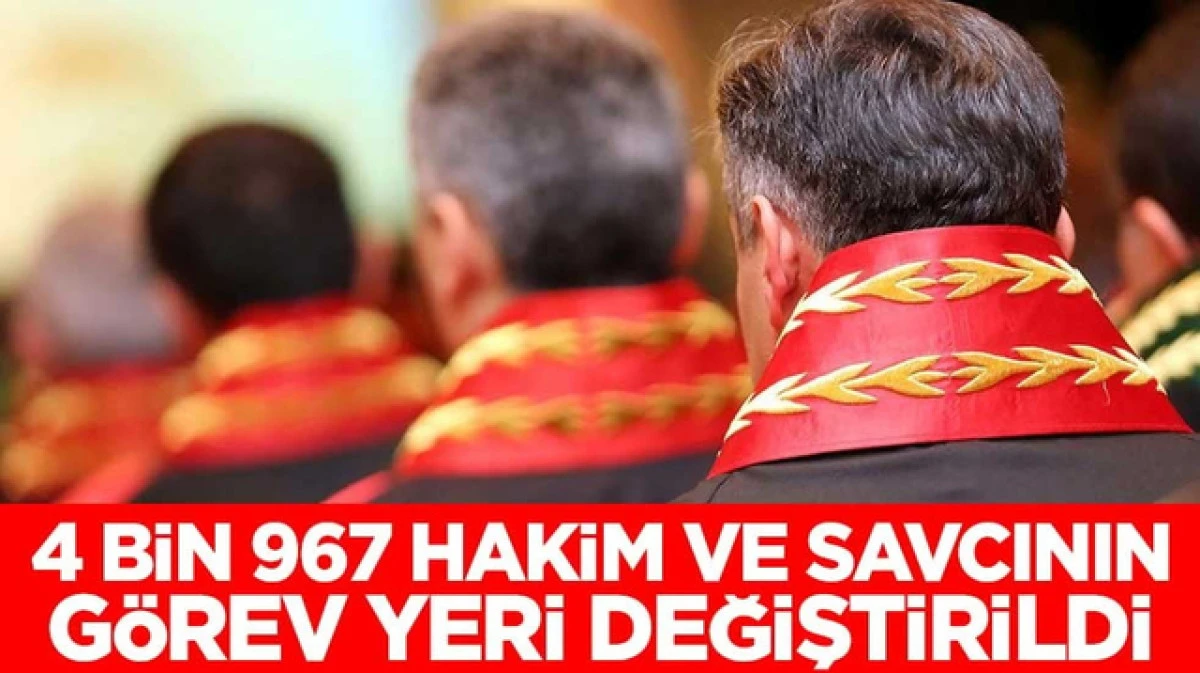 Hakim Savcılar Atama Listesi 2026 kararnamesi