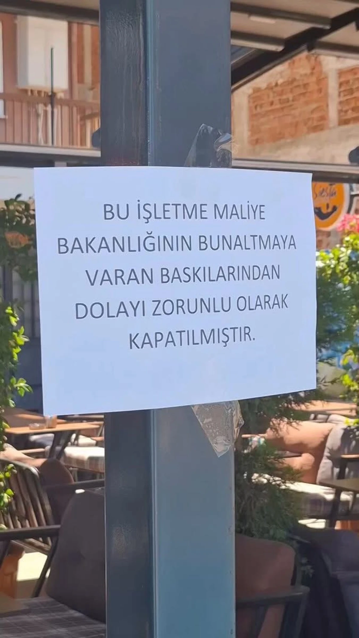 Aydın’da Esnaf, Yoğun Maliye Denetimleri Nedeniyle İşletmesini Kapattı