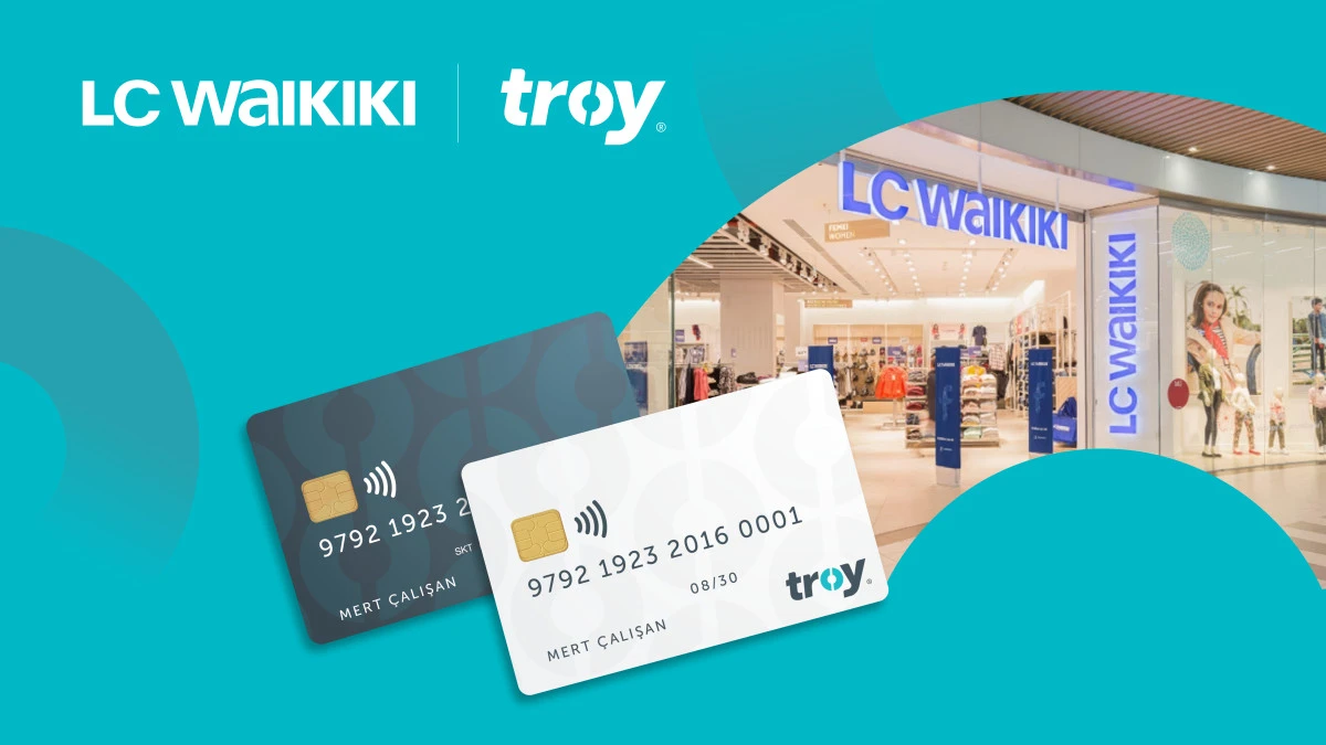 TROY kartlılara özel LC Waikiki’de her 3.000 TL ve üzeri alışverişe 300 TL indirim fırsatı başladı!