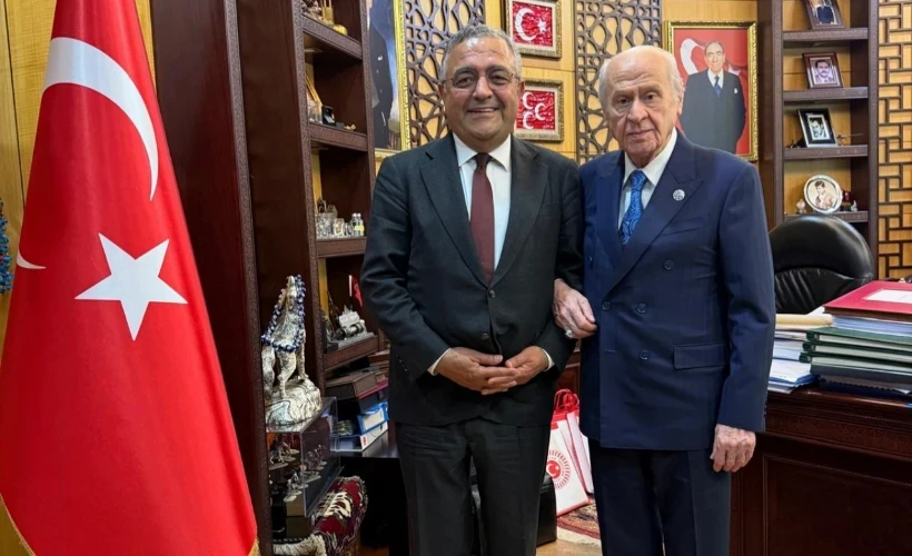 Bahçeli, Sezgin Tanrıkulu ile buluştu