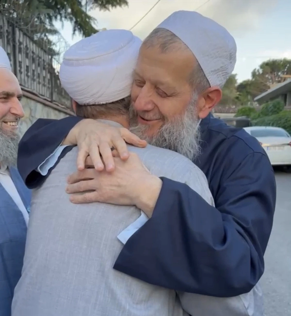Yusuf Ziya Gümüşel Tahliye Sonrası ilk görüntüsü