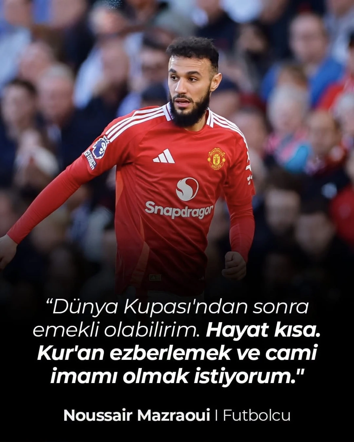 Mazraoui’den Şok Emeklilik: “Kur’an Ezberleyip Cami İmamı Olmak İstiyorum”