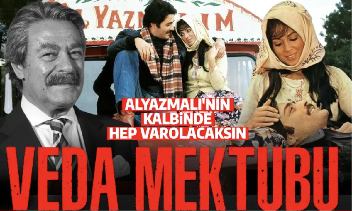 Türkan Şoray Kadir İnanır veda mektubu ile ağlattı: Alyazmalı’nın kalbinde hep var olacaksın