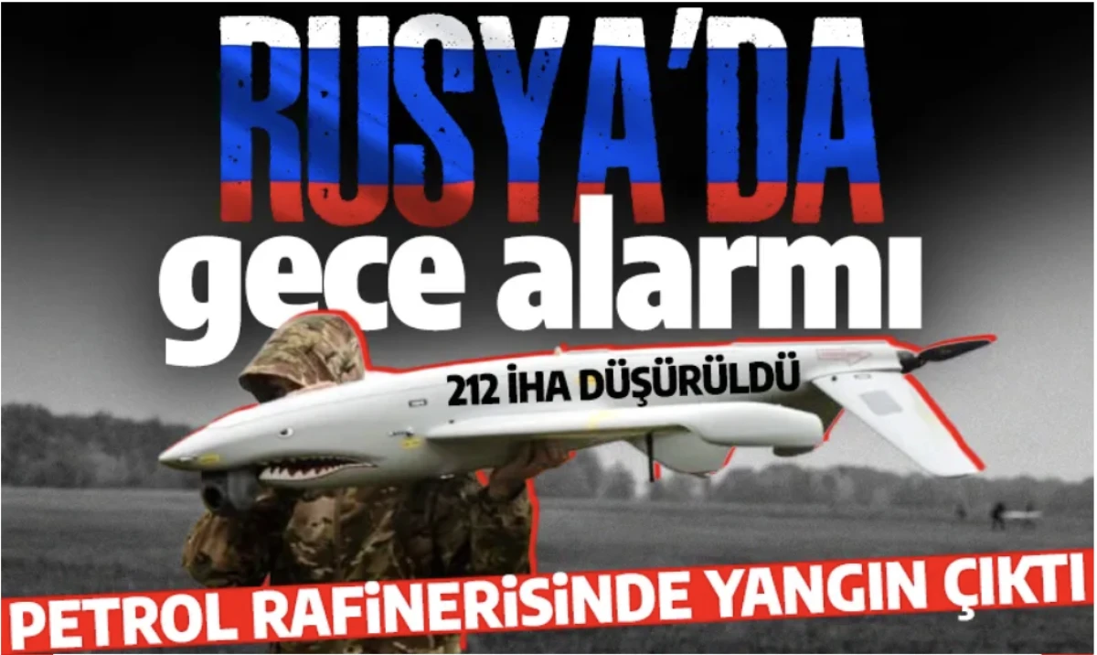Rusya 213 İHA düşürüldü