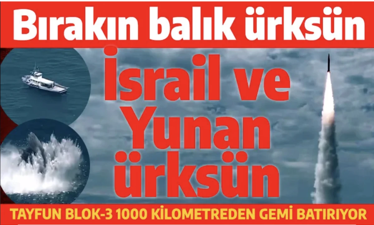 TAYFUN Blok-3 tüm gemileri imha eder: Dünyayı şaşkına çeviren görüntüler