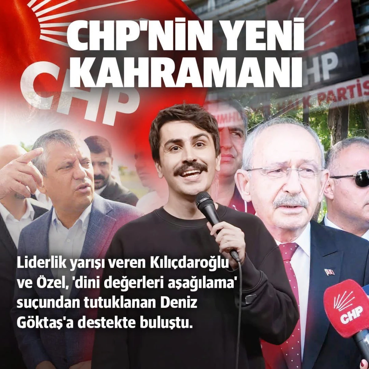 CHP Liderleri Deniz Göktaş’ı Cezaevinde Ziyaret Etti: “Yanındayız” Mesajı