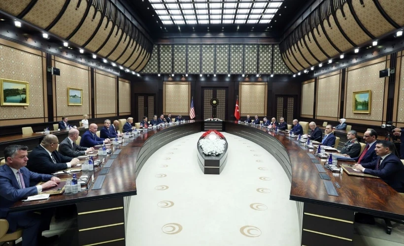 Başkan Erdoğan ile Trump arasındaki ikili görüşme sona erdi