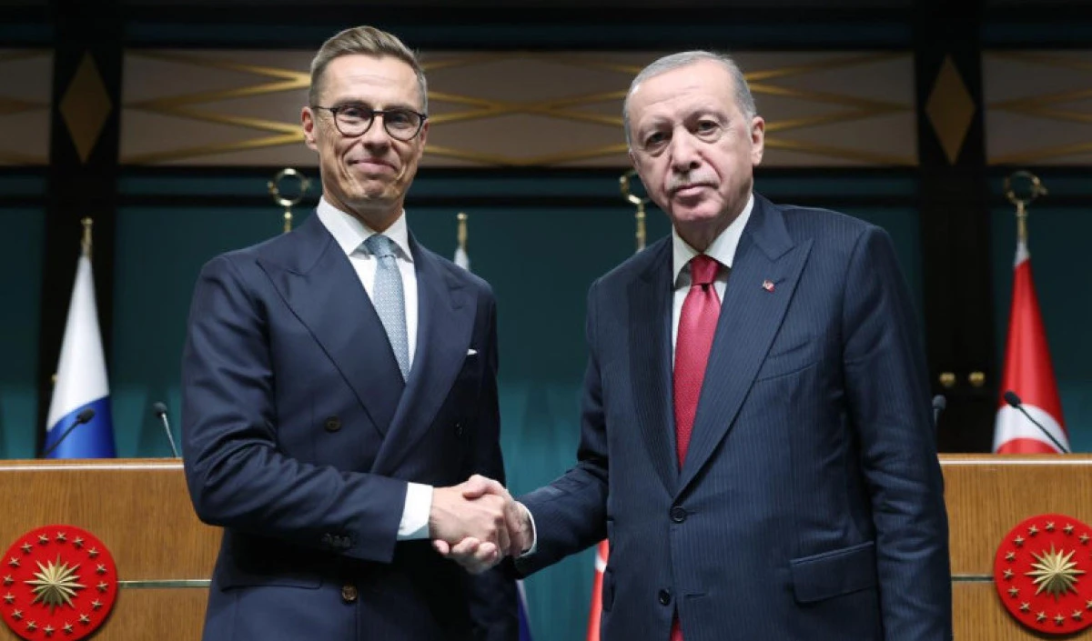Başkan Erdoğan Stubb ile bir araya geldi