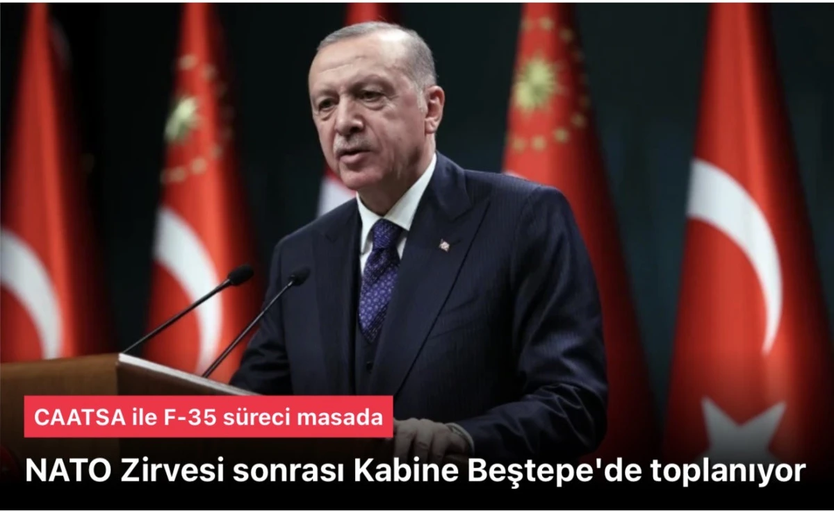 Erdoğan kabineyi yarın topluyor! Kabine toplantısı gündemi yoğun