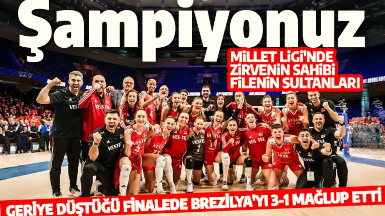 Milletler Ligi Ve Avrupa Şampiyonu Filenin Sultanları