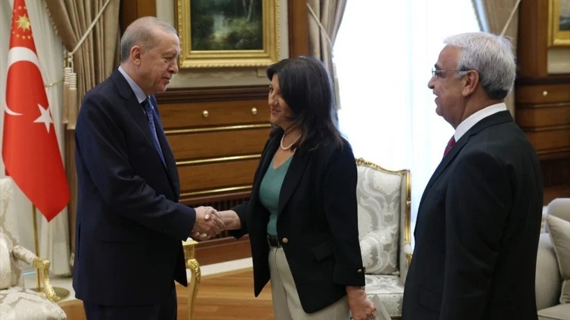 Başkan Erdoğan, DEM Parti heyetini kabul etti