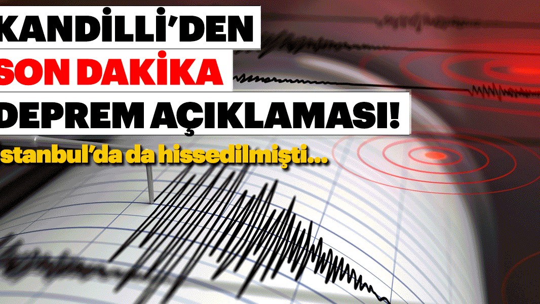 Kandilli Rasathanesi son deprem: 21 Ağustos 2026 az önce deprem mi oldu, nerede?