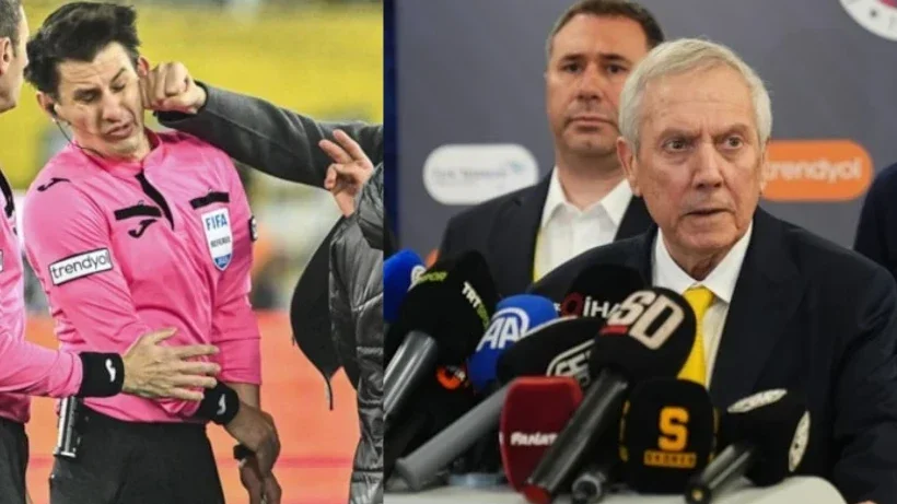 Aziz Yıldırım Halil Umut Meler’e sert konuştu: “Dayak yiyen hakemi devam ettirirseniz olacağı budur