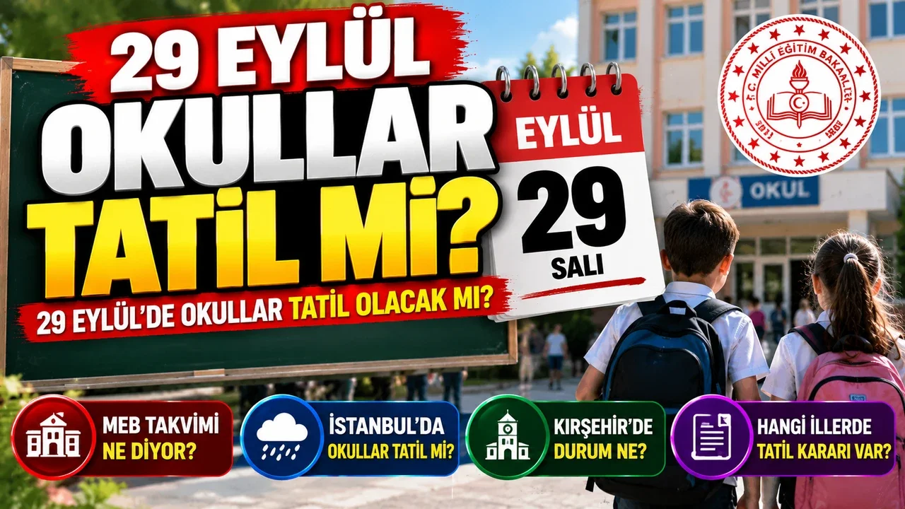 29 Eylül 2026 (Salı) Ankara’da tatil mi?