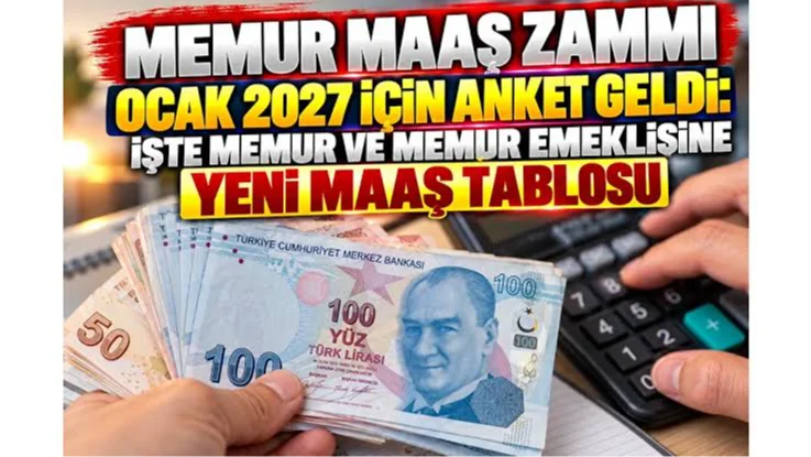 Ocak 2027 memur zammı için üçüncü veri geldi: 3 aylık enflasyon yüzde 5,56