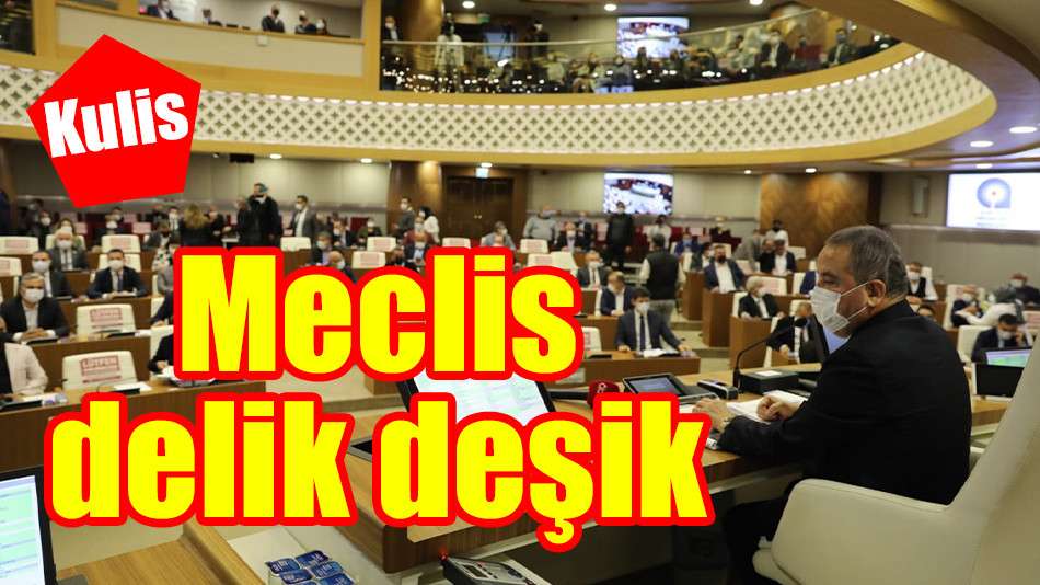 Meclis delik deşik