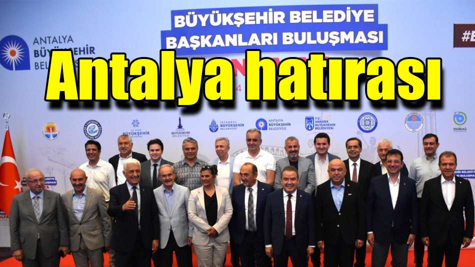 Antalya hatırası